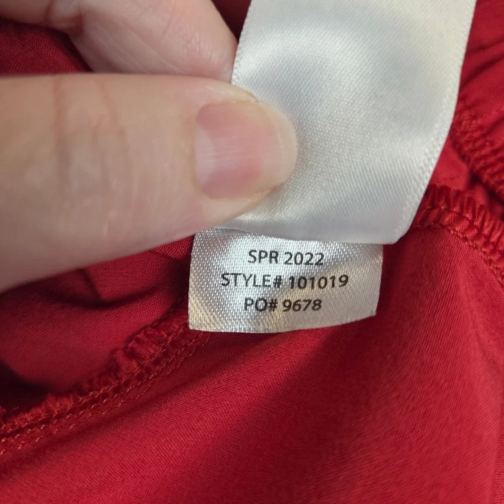 Rhone Essentials Unlined Training Shorts Mens Large Red 7 Inch Inseam